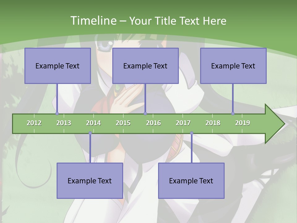 A Girl In A Purple Dress Sitting On The Ground PowerPoint Template