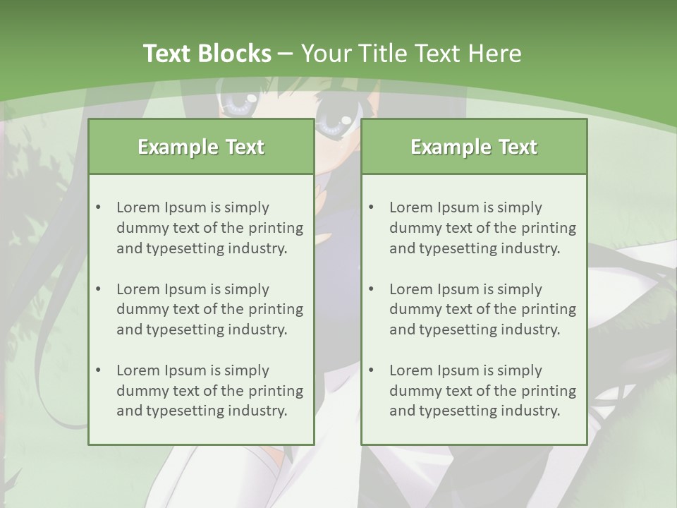 A Girl In A Purple Dress Sitting On The Ground PowerPoint Template