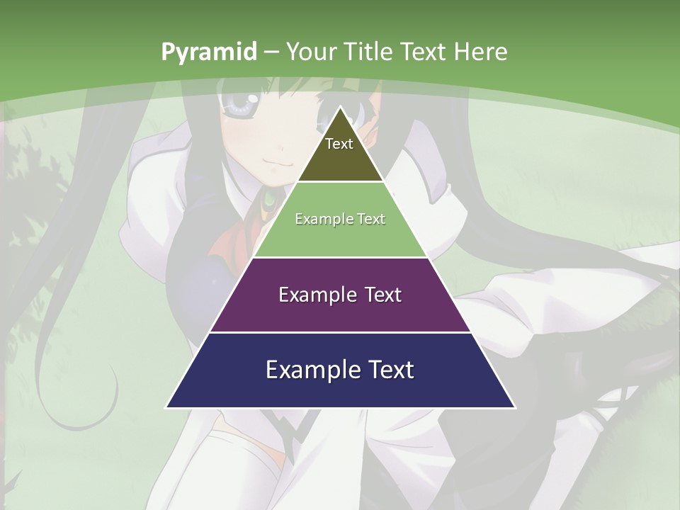 A Girl In A Purple Dress Sitting On The Ground PowerPoint Template