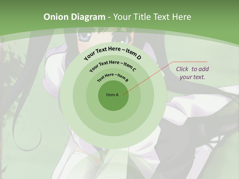 A Girl In A Purple Dress Sitting On The Ground PowerPoint Template