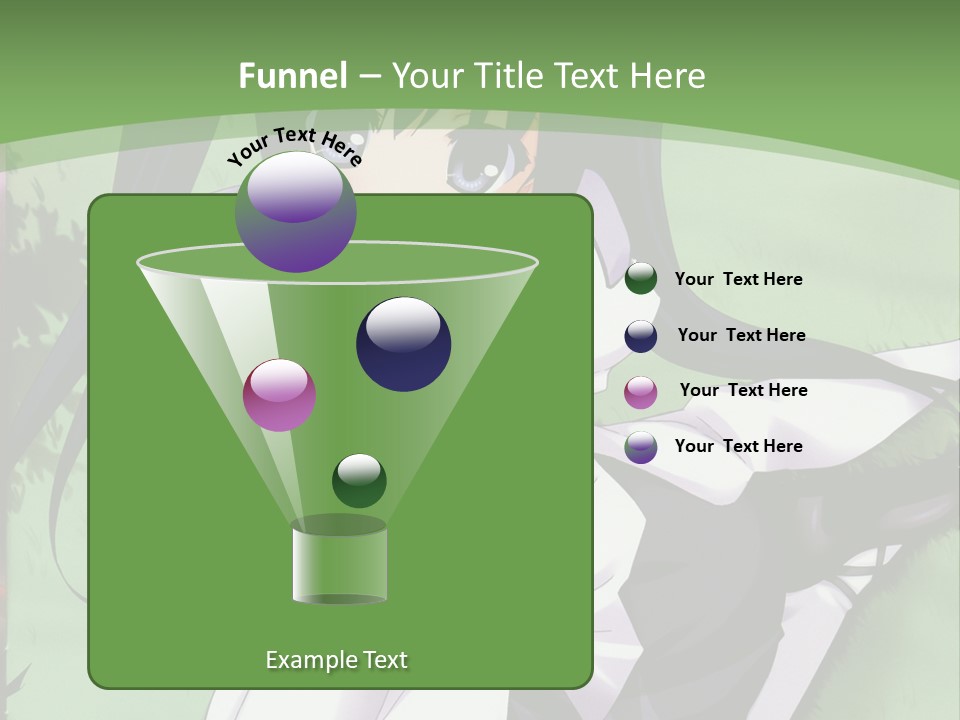 A Girl In A Purple Dress Sitting On The Ground PowerPoint Template