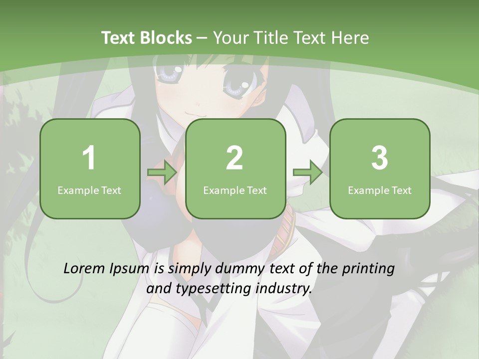 A Girl In A Purple Dress Sitting On The Ground PowerPoint Template