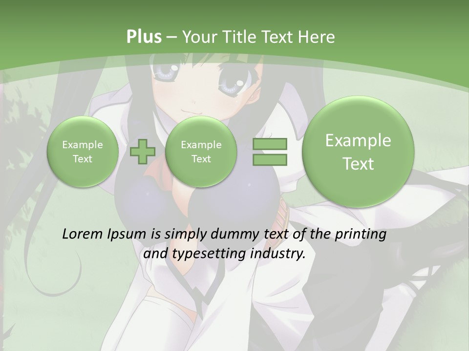 A Girl In A Purple Dress Sitting On The Ground PowerPoint Template