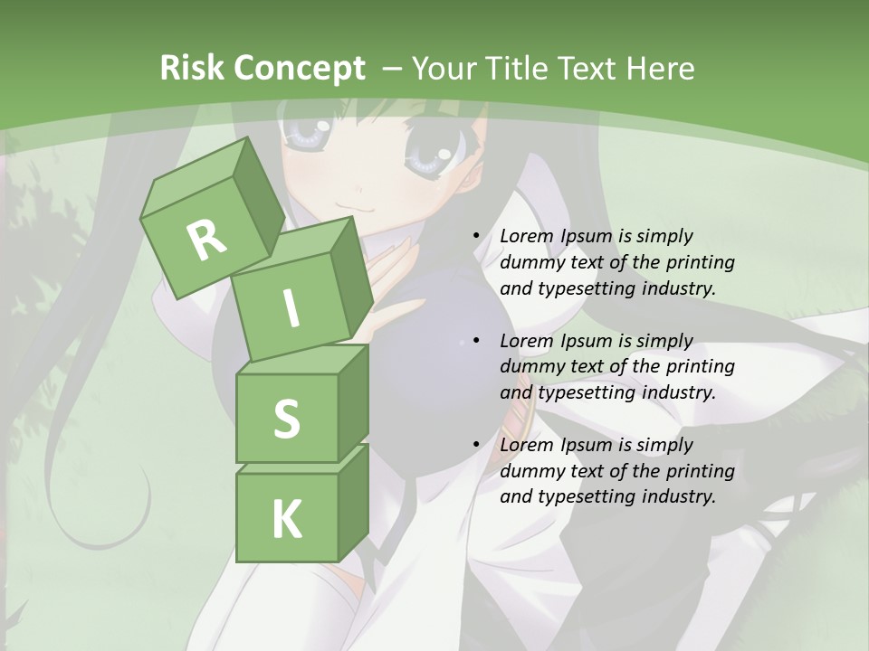 A Girl In A Purple Dress Sitting On The Ground PowerPoint Template