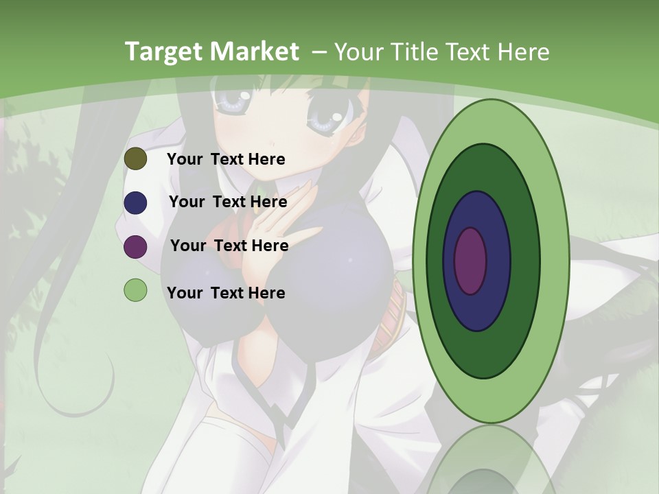 A Girl In A Purple Dress Sitting On The Ground PowerPoint Template