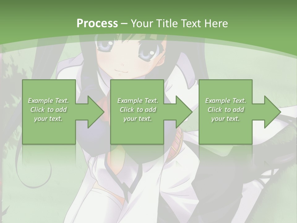 A Girl In A Purple Dress Sitting On The Ground PowerPoint Template