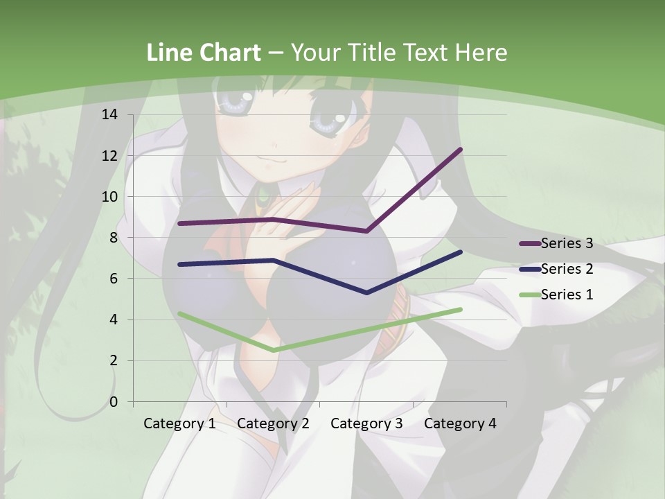 A Girl In A Purple Dress Sitting On The Ground PowerPoint Template