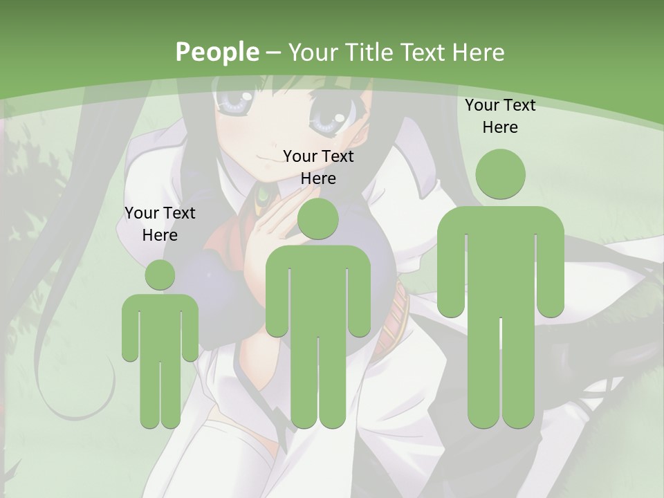 A Girl In A Purple Dress Sitting On The Ground PowerPoint Template