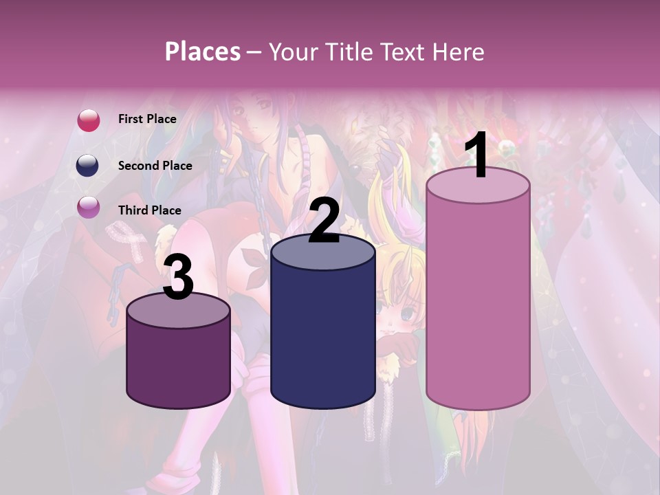 A Group Of Women Sitting Next To Each Other PowerPoint Template