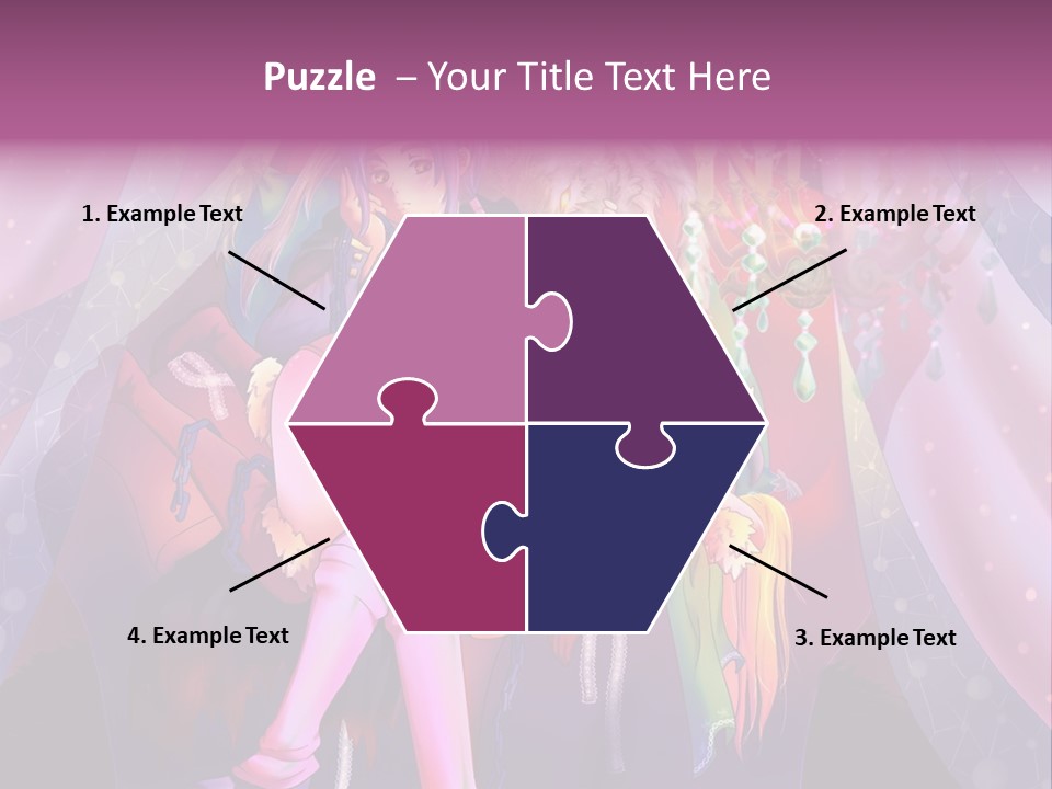 A Group Of Women Sitting Next To Each Other PowerPoint Template