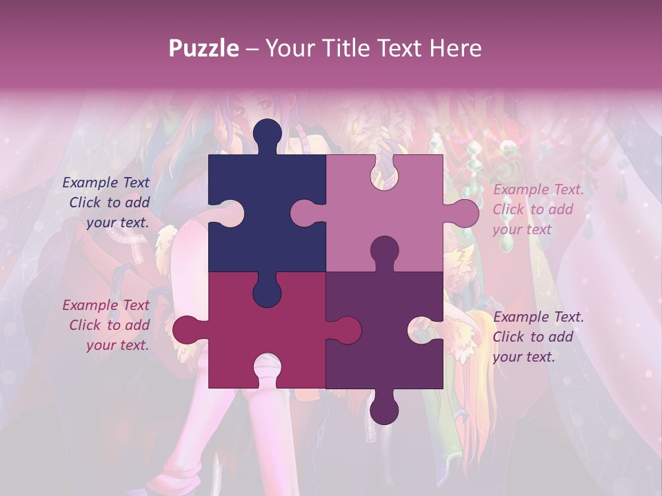 A Group Of Women Sitting Next To Each Other PowerPoint Template