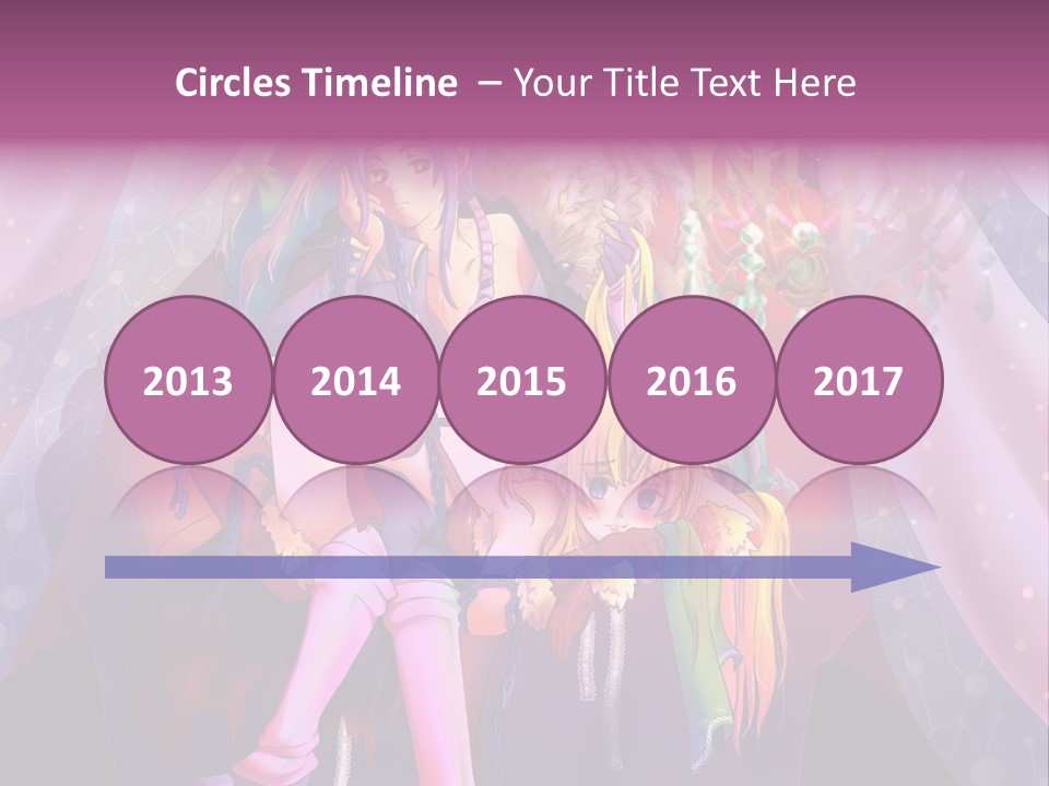 A Group Of Women Sitting Next To Each Other PowerPoint Template