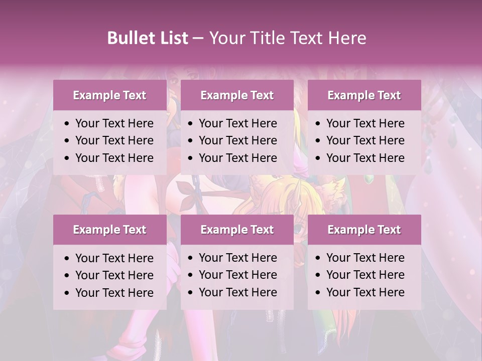 A Group Of Women Sitting Next To Each Other PowerPoint Template