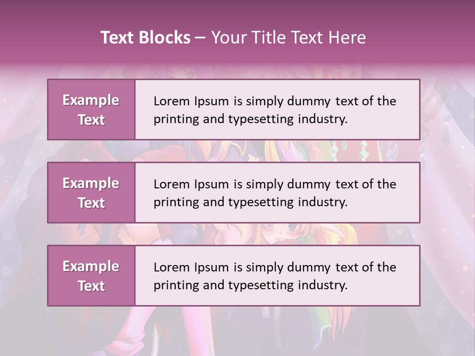 A Group Of Women Sitting Next To Each Other PowerPoint Template