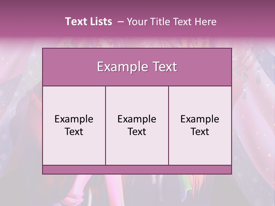 A Group Of Women Sitting Next To Each Other PowerPoint Template