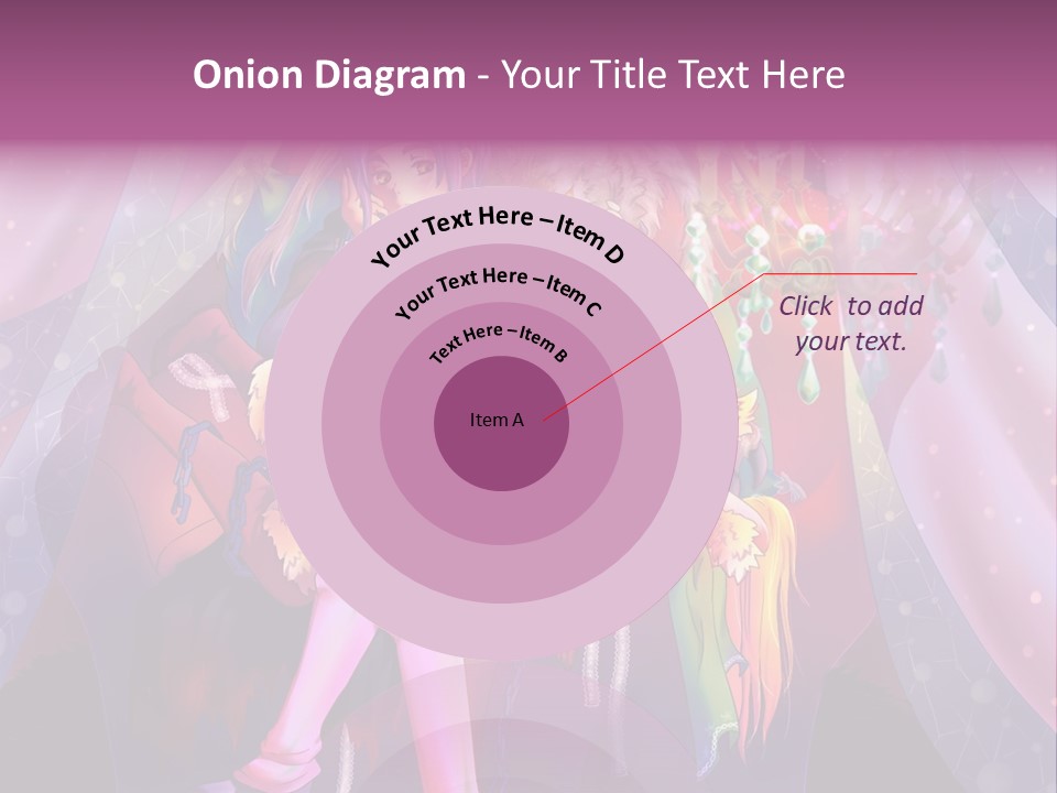 A Group Of Women Sitting Next To Each Other PowerPoint Template