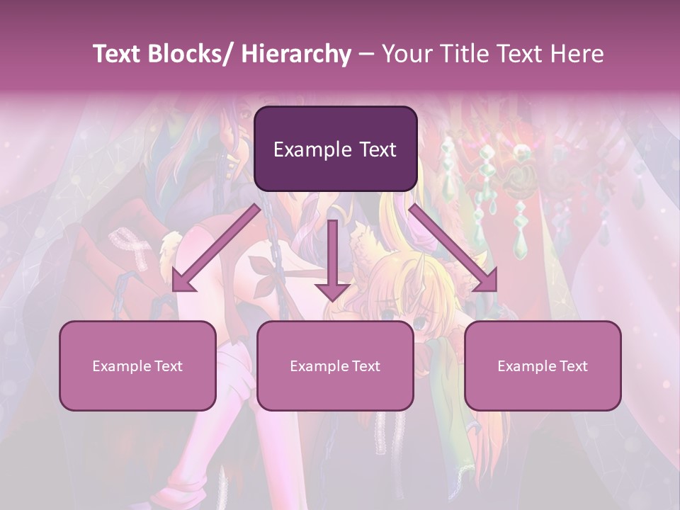 A Group Of Women Sitting Next To Each Other PowerPoint Template
