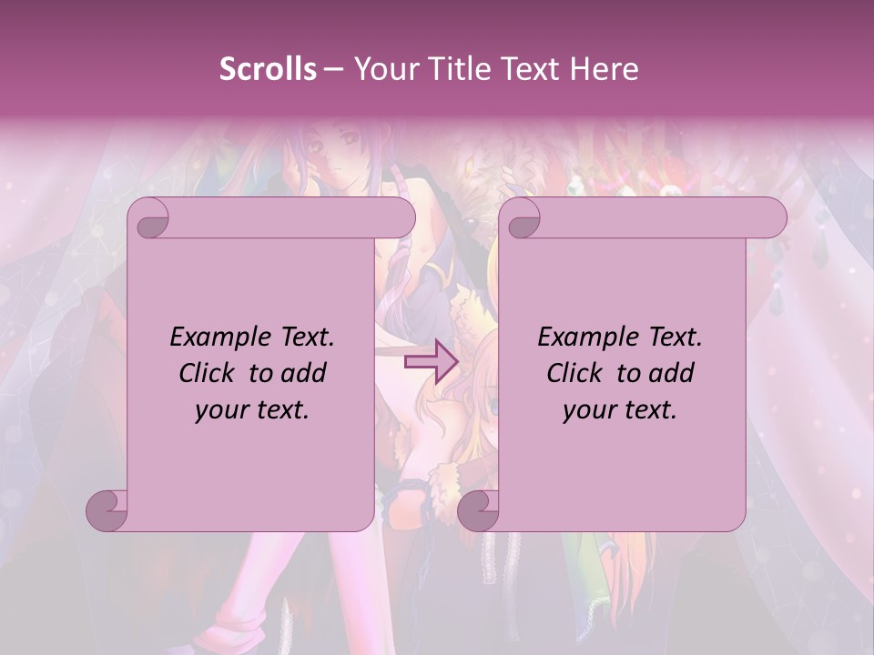 A Group Of Women Sitting Next To Each Other PowerPoint Template