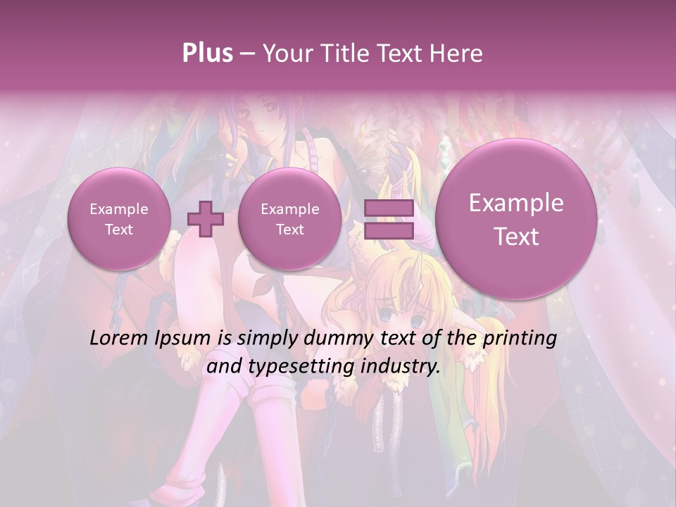 A Group Of Women Sitting Next To Each Other PowerPoint Template