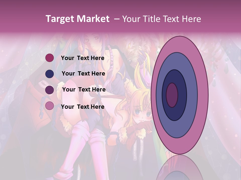 A Group Of Women Sitting Next To Each Other PowerPoint Template