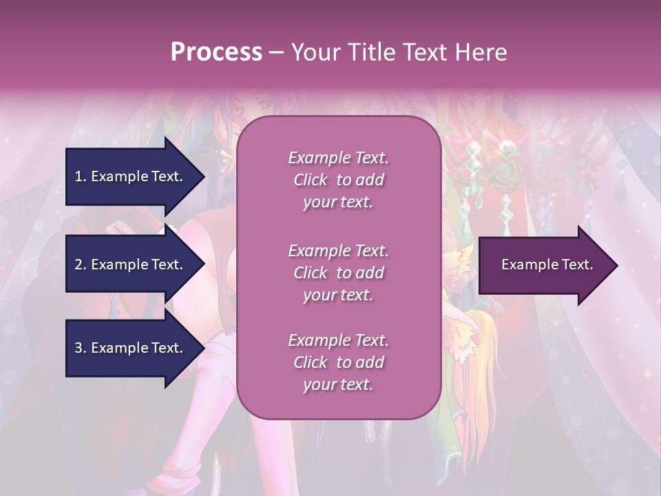 A Group Of Women Sitting Next To Each Other PowerPoint Template