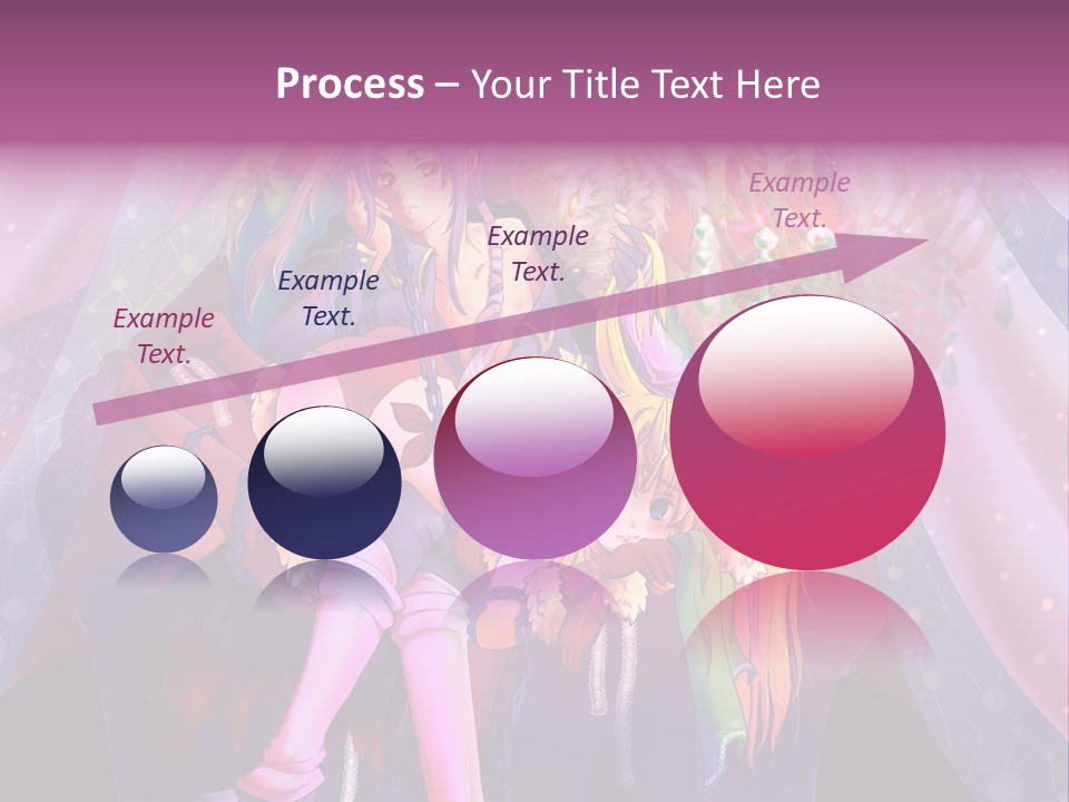 A Group Of Women Sitting Next To Each Other PowerPoint Template