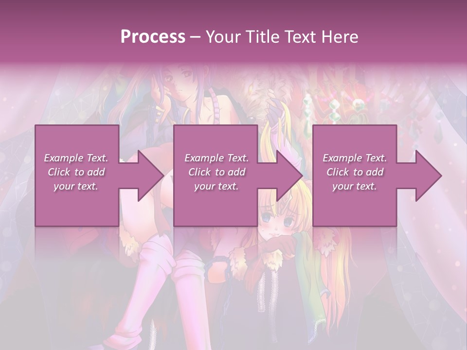 A Group Of Women Sitting Next To Each Other PowerPoint Template