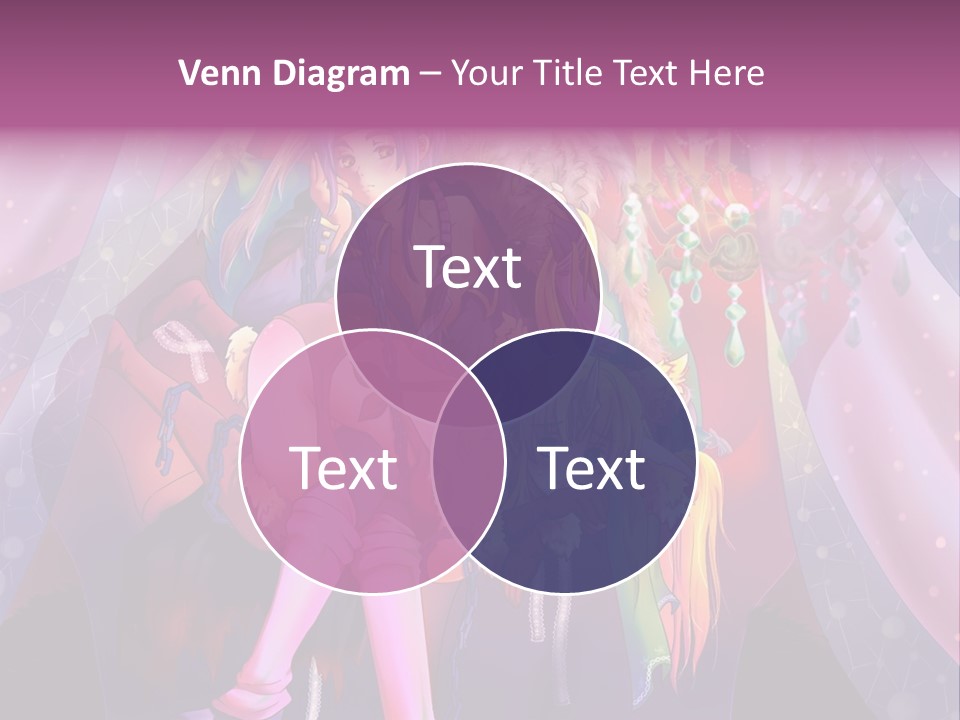 A Group Of Women Sitting Next To Each Other PowerPoint Template