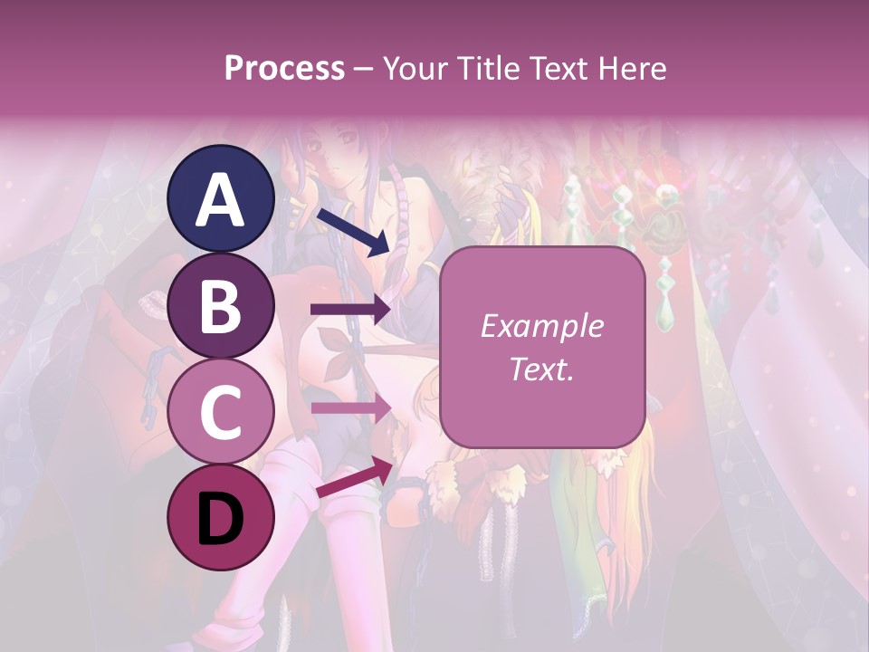 A Group Of Women Sitting Next To Each Other PowerPoint Template