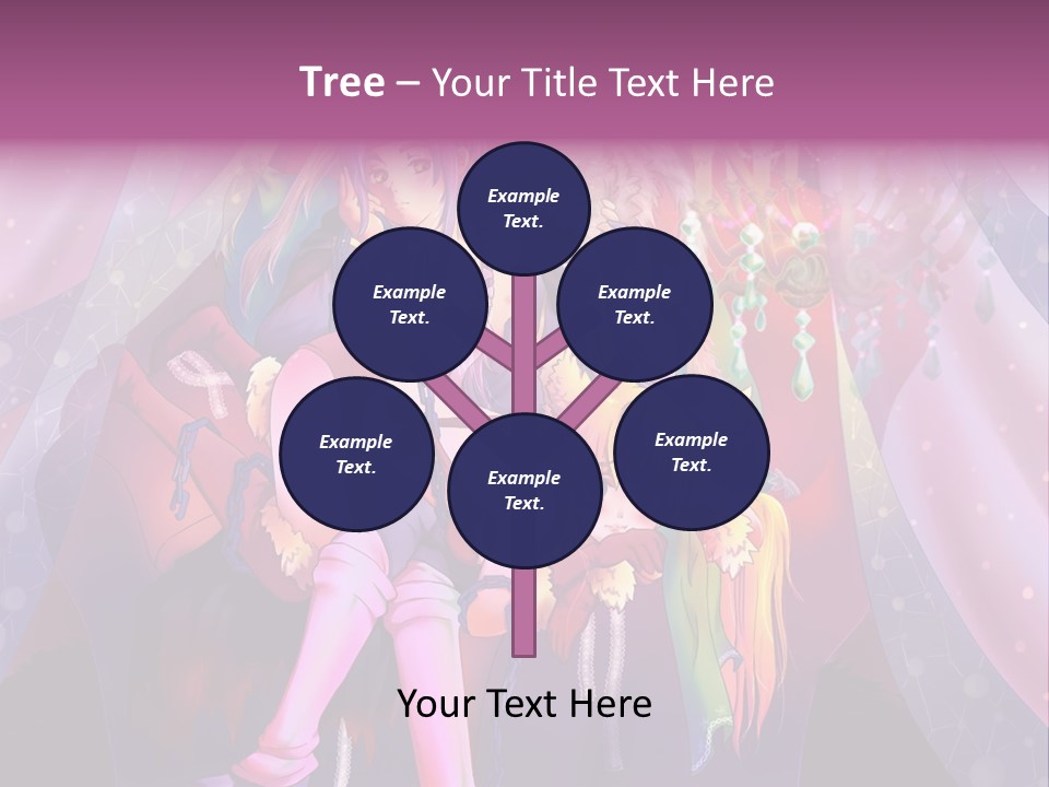 A Group Of Women Sitting Next To Each Other PowerPoint Template