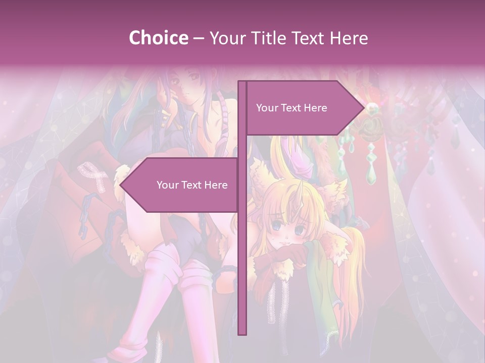 A Group Of Women Sitting Next To Each Other PowerPoint Template