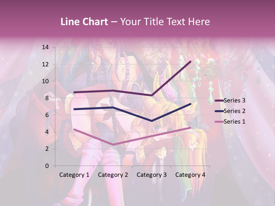 A Group Of Women Sitting Next To Each Other PowerPoint Template