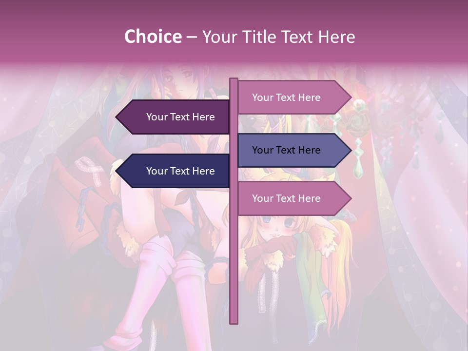 A Group Of Women Sitting Next To Each Other PowerPoint Template