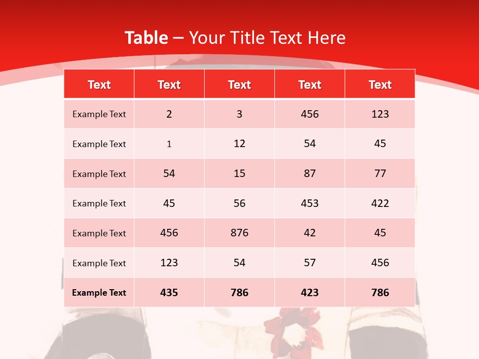 A Woman With White Hair And Black Gloves Is Standing In Front Of A Red Background PowerPoint Template