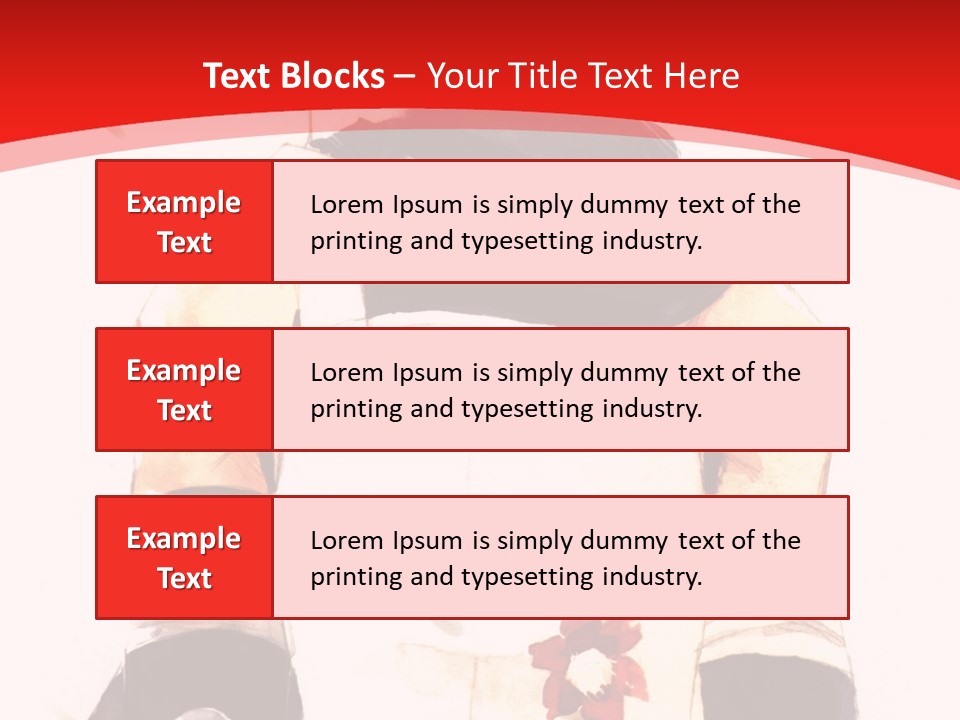 A Woman With White Hair And Black Gloves Is Standing In Front Of A Red Background PowerPoint Template