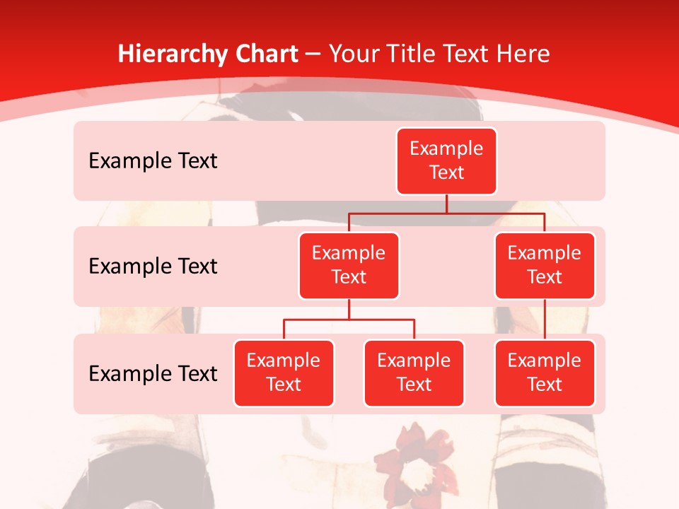 A Woman With White Hair And Black Gloves Is Standing In Front Of A Red Background PowerPoint Template