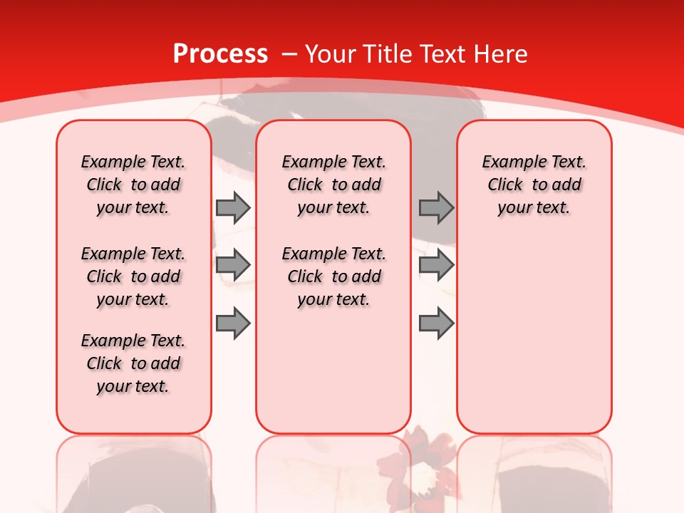 A Woman With White Hair And Black Gloves Is Standing In Front Of A Red Background PowerPoint Template