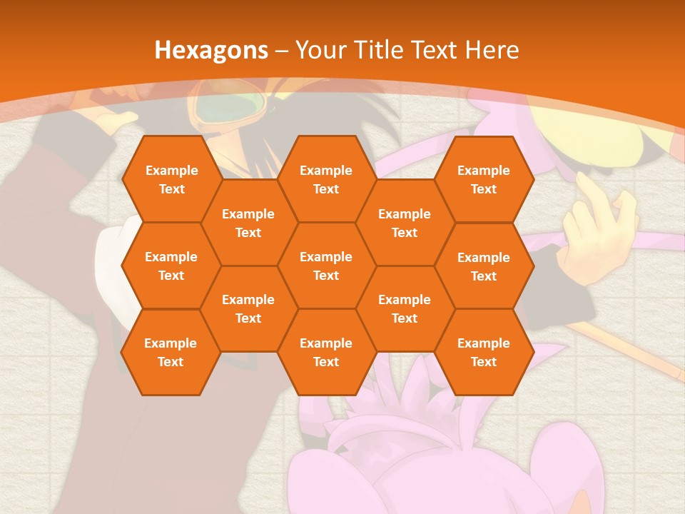 A Cartoon Character Is Holding A Toy In His Hand PowerPoint Template