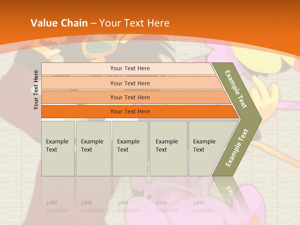 A Cartoon Character Is Holding A Toy In His Hand PowerPoint Template