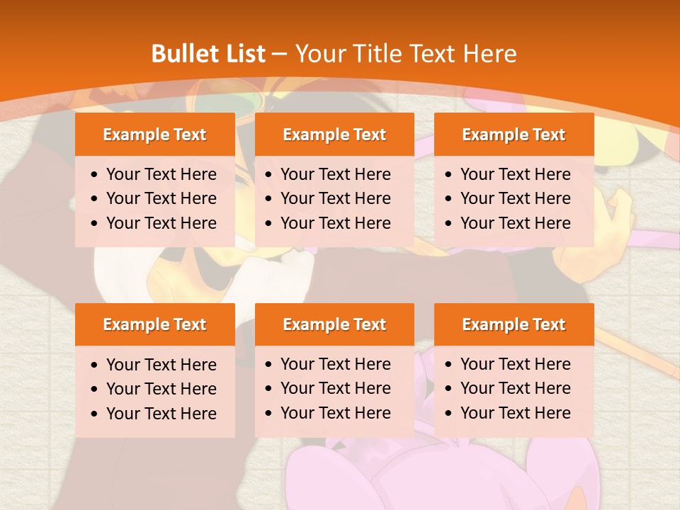 A Cartoon Character Is Holding A Toy In His Hand PowerPoint Template