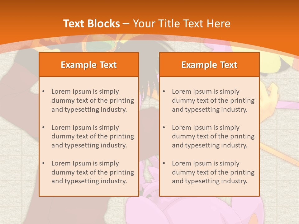 A Cartoon Character Is Holding A Toy In His Hand PowerPoint Template