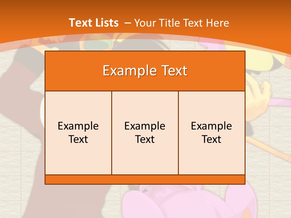 A Cartoon Character Is Holding A Toy In His Hand PowerPoint Template