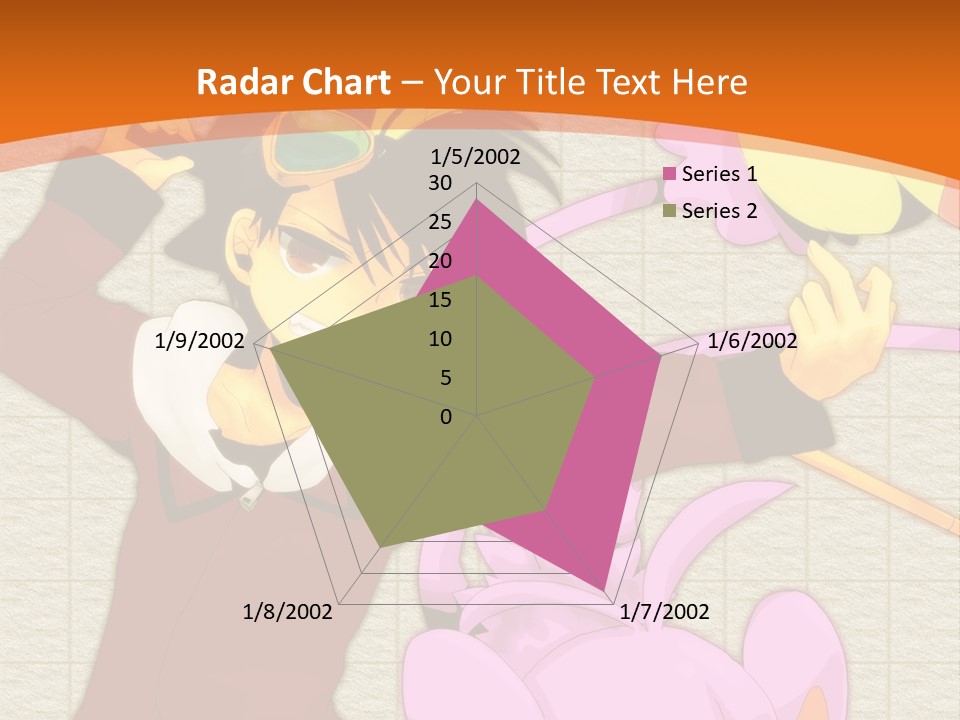 A Cartoon Character Is Holding A Toy In His Hand PowerPoint Template