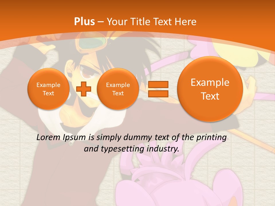 A Cartoon Character Is Holding A Toy In His Hand PowerPoint Template