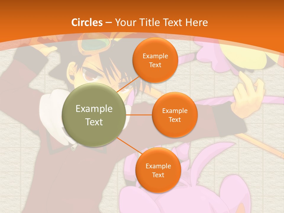 A Cartoon Character Is Holding A Toy In His Hand PowerPoint Template