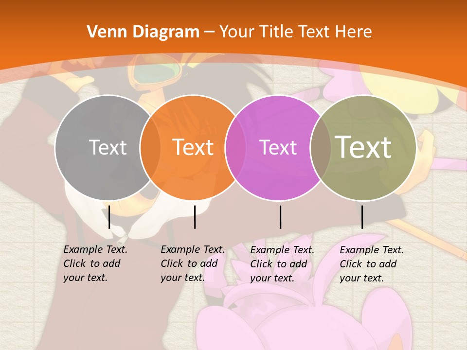 A Cartoon Character Is Holding A Toy In His Hand PowerPoint Template