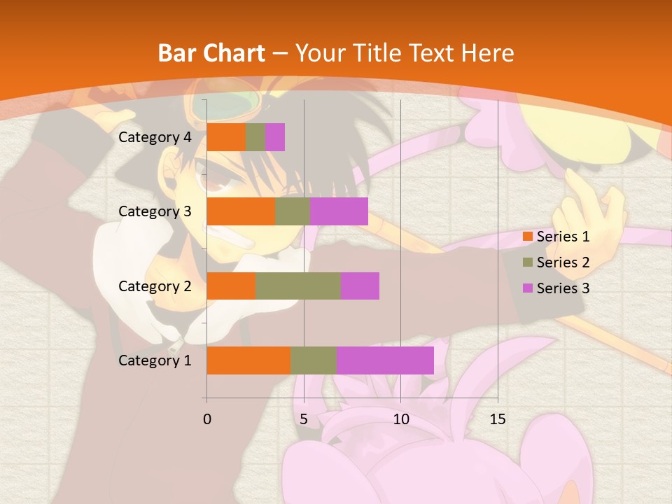 A Cartoon Character Is Holding A Toy In His Hand PowerPoint Template