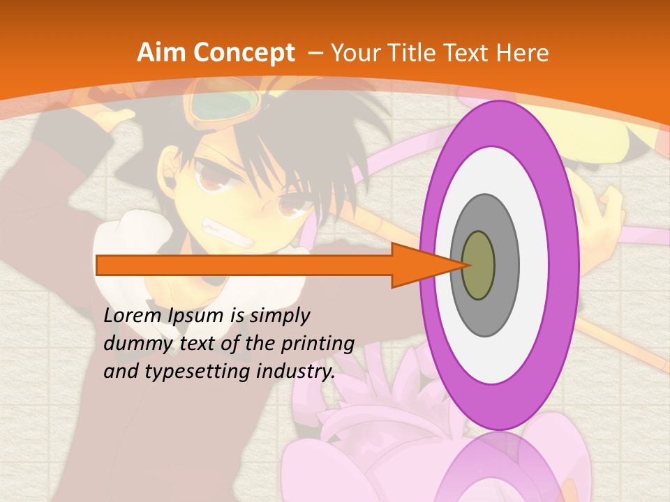 A Cartoon Character Is Holding A Toy In His Hand PowerPoint Template