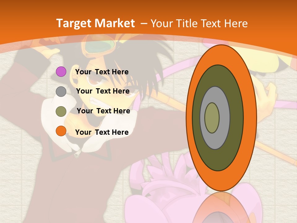 A Cartoon Character Is Holding A Toy In His Hand PowerPoint Template