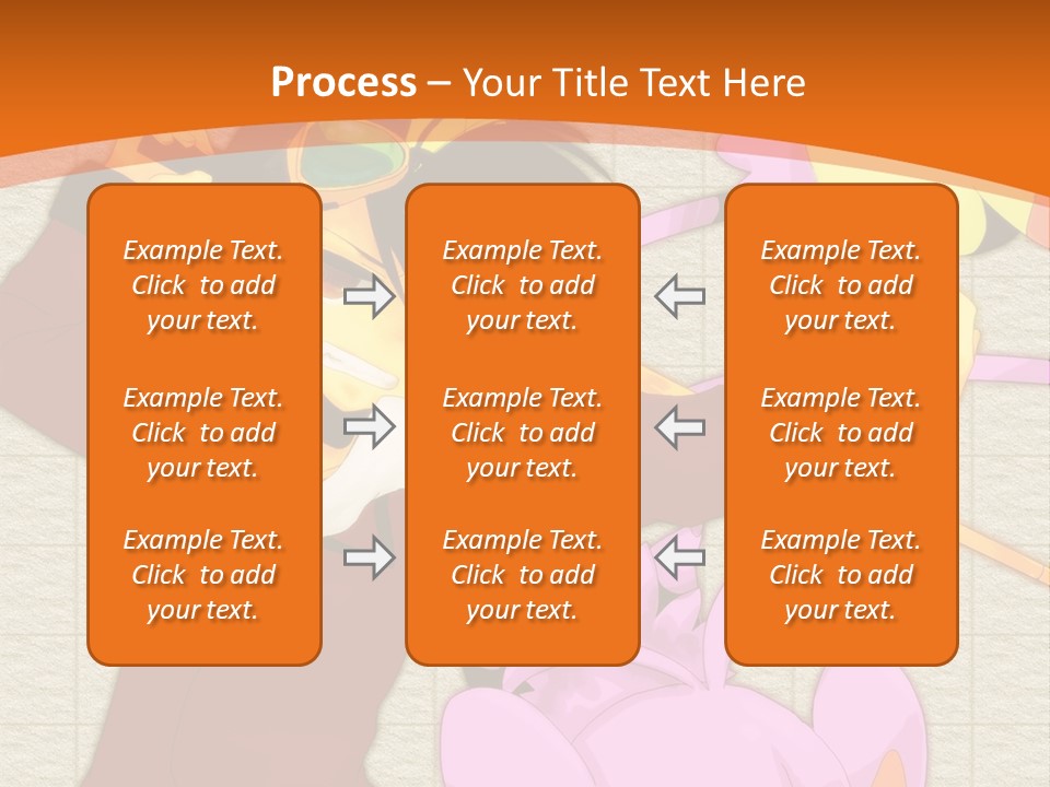 A Cartoon Character Is Holding A Toy In His Hand PowerPoint Template